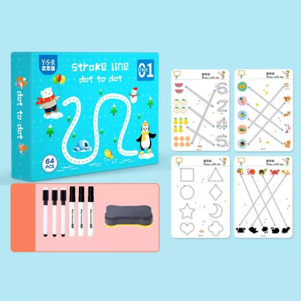 Cuaderno de Trazado Montessori